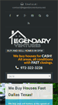Mobile Screenshot of legendaryventures.net
